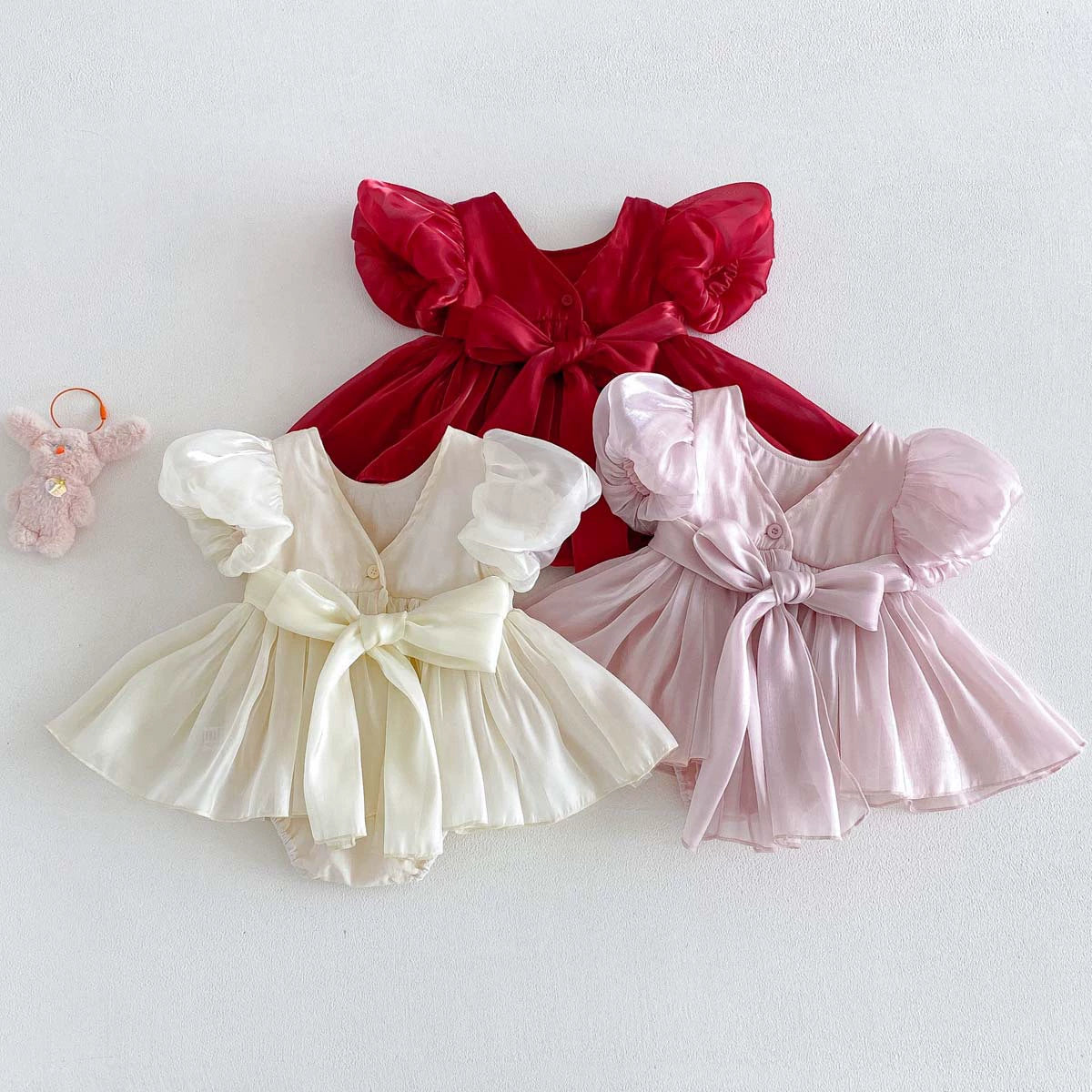 Children's Puff Sleeve Dress