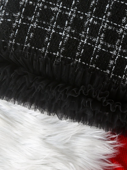 Children's Tweed Dress + Long Sleeves