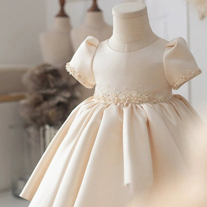 Children's Party Dress with Flowers