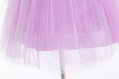 Purple Party Dress + Accessories