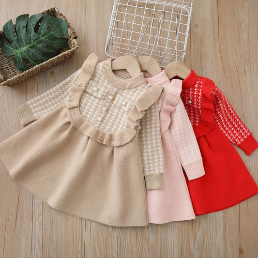 Mussi Knitted Dress with Buttons