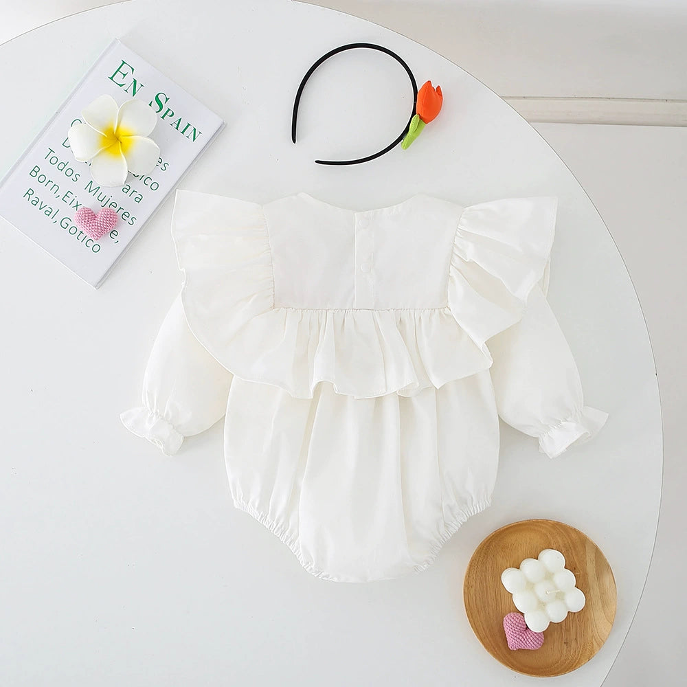 Body/ Dress for Children with Colorful Little Flowers