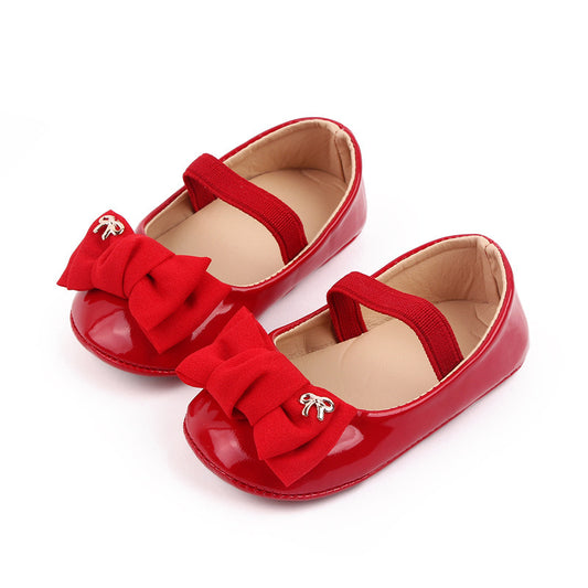 Children's Patent Leather Shoe with Bow
