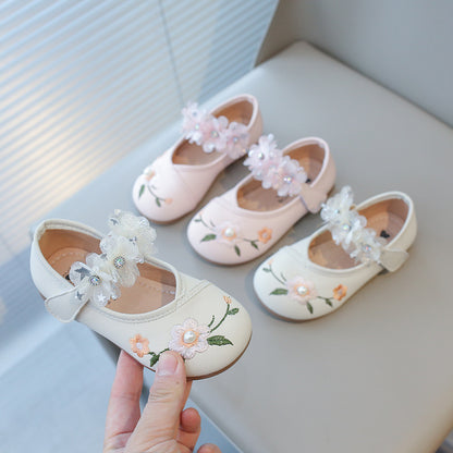 Florzinhas de zapatos para niñas 
