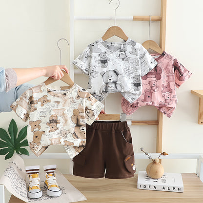 Boys' Teddy Bear Set