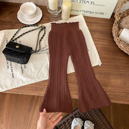 Girls' Knitted Trousers