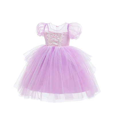 Purple Party Dress + Accessories