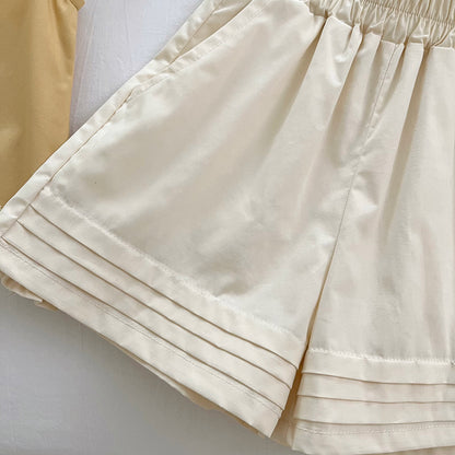 Girls' Summer Floral Outfit