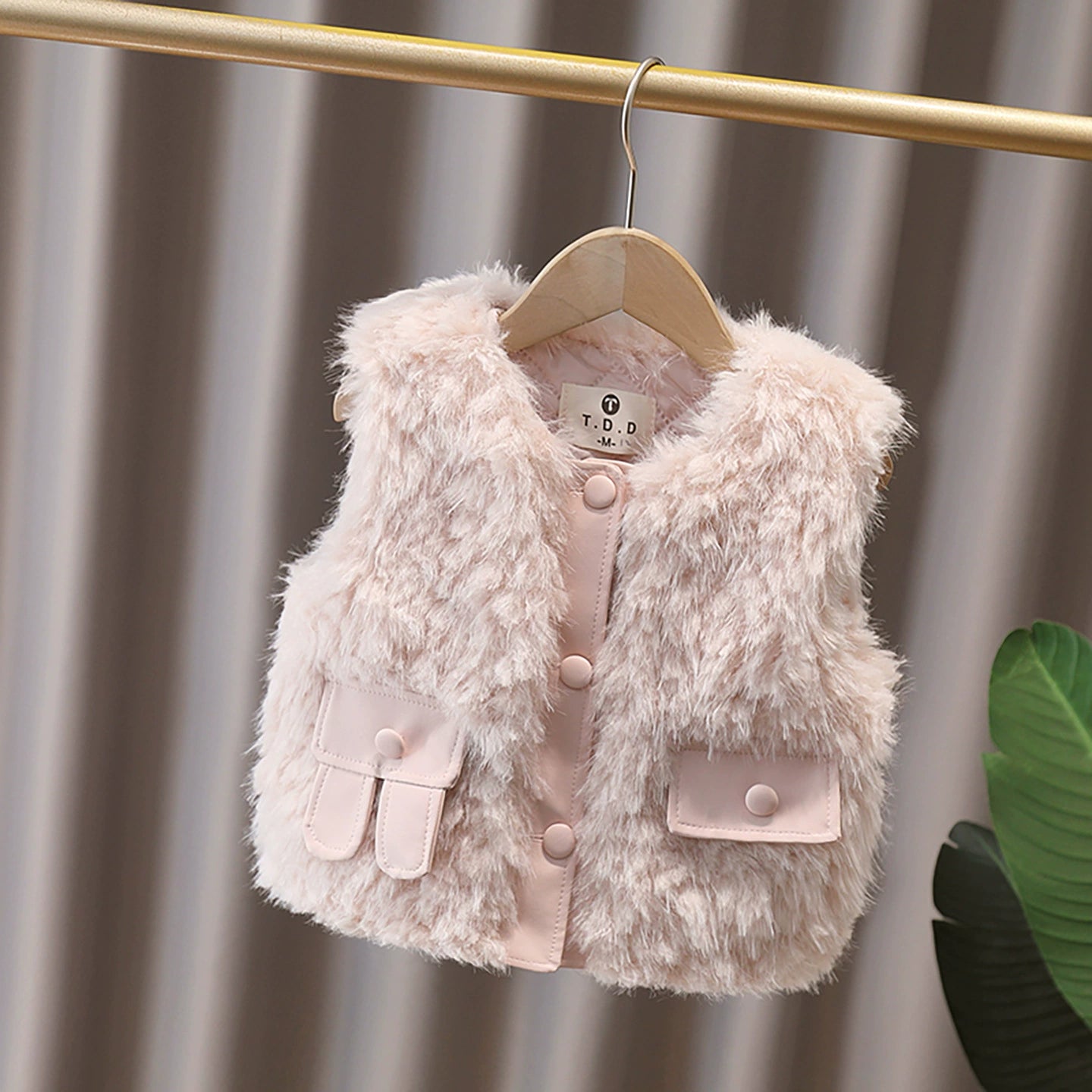 Children's Vest with Small Pocket