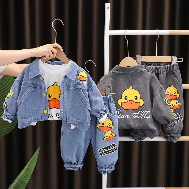 Conjunto infantil de 3 piezas Patito 