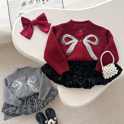 Girls’ Bow & Sparkle Set
