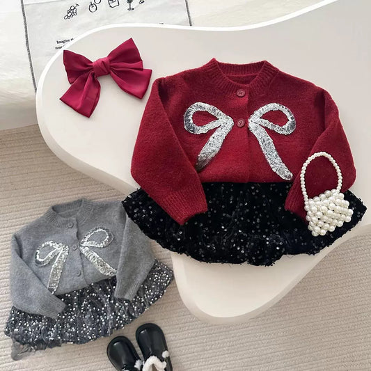 Girls’ Bow & Sparkle Set