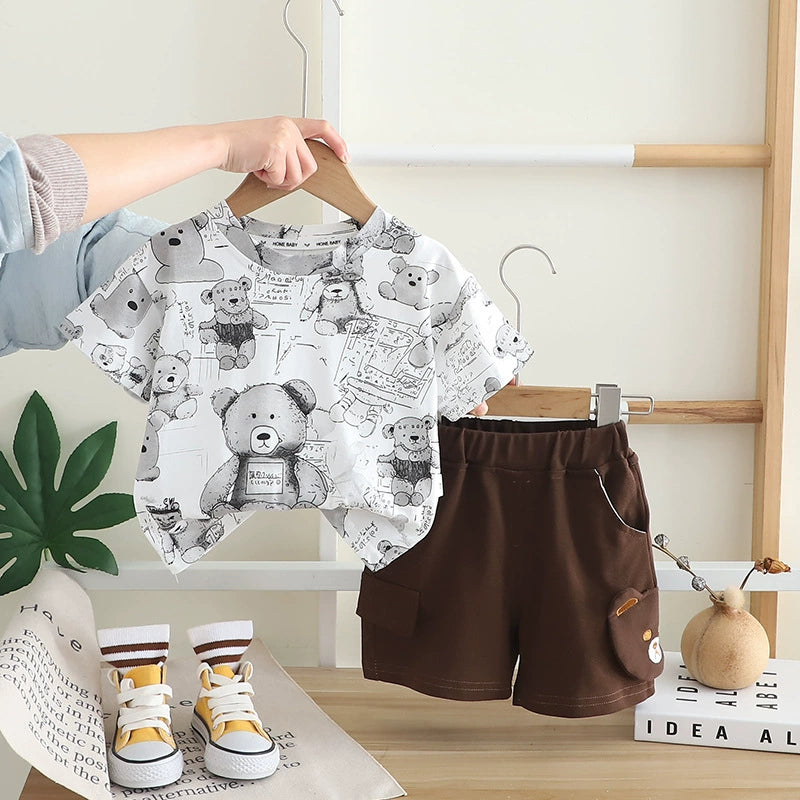 Boys' Teddy Bear Set