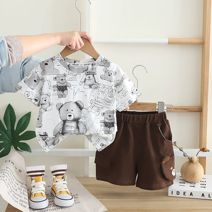 Boys' Teddy Bear Set