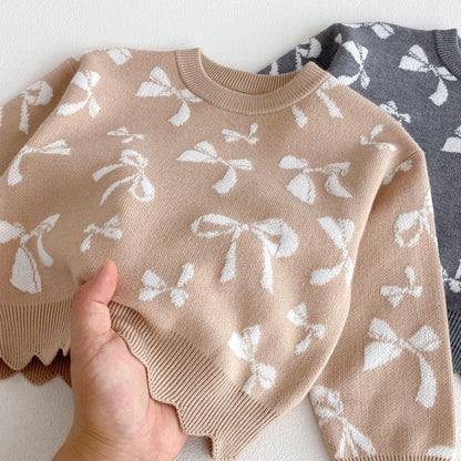 Children's Winter Set with Bows