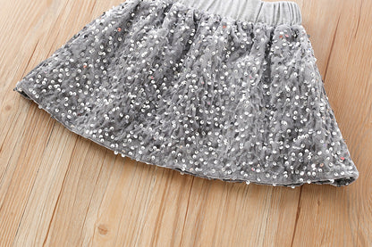 Children's Set with Bow and Glitter