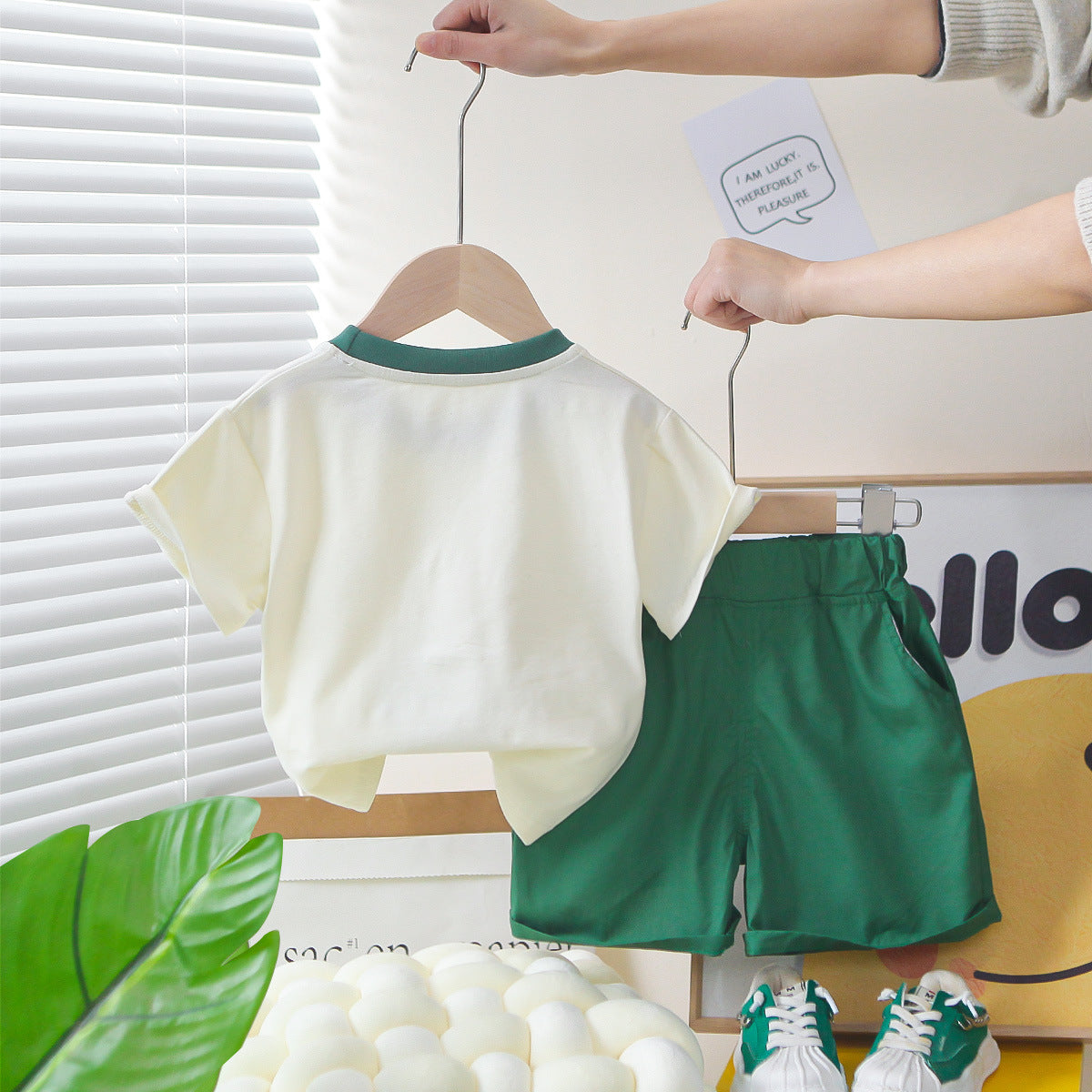 Children's Teddy Bear Backpack Set