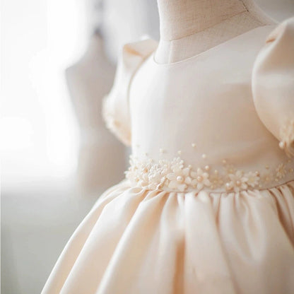 Children's Party Dress with Flowers