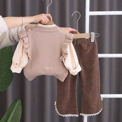 Conjunto de lazo para mujer y niño (3 piezas) 