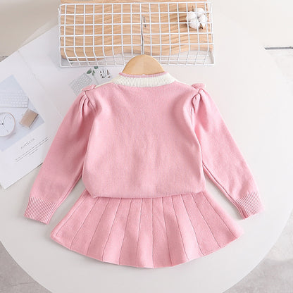 Conjunto de cuello tejido para mujer y niña Blossom 