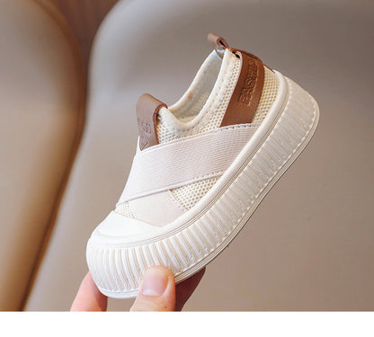 Zapatillas trenzadas de moda para niños 