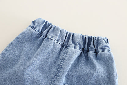 Boys' Bear and Jeans Outfit