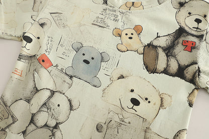 Boys' Bear and Jeans Outfit