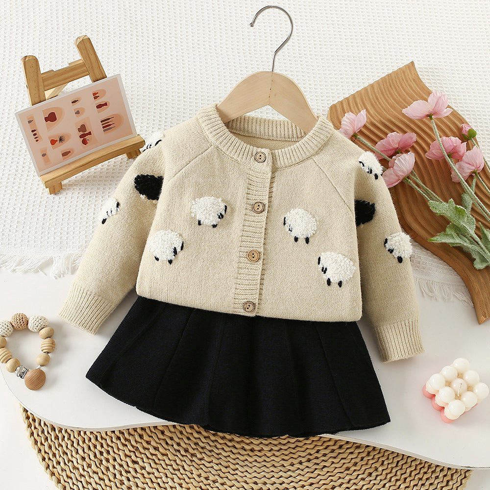Girls' Sheep Design Set