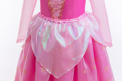 Pink Party Dress with Bow