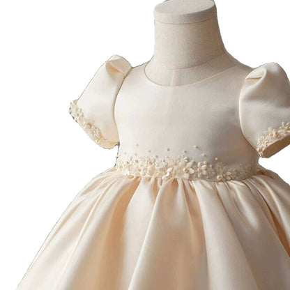 Children's Party Dress with Flowers