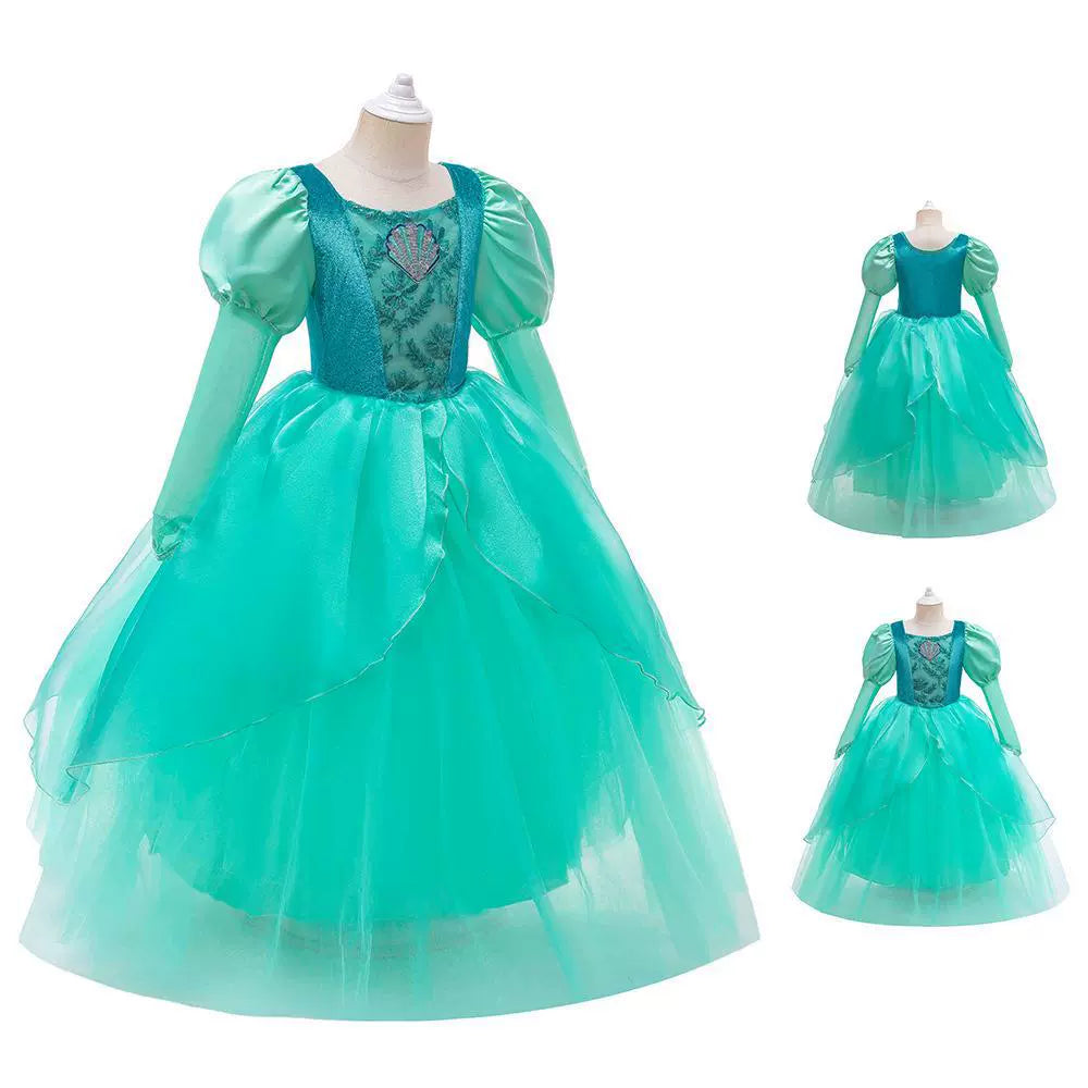 Enchanting Blue Party Dress