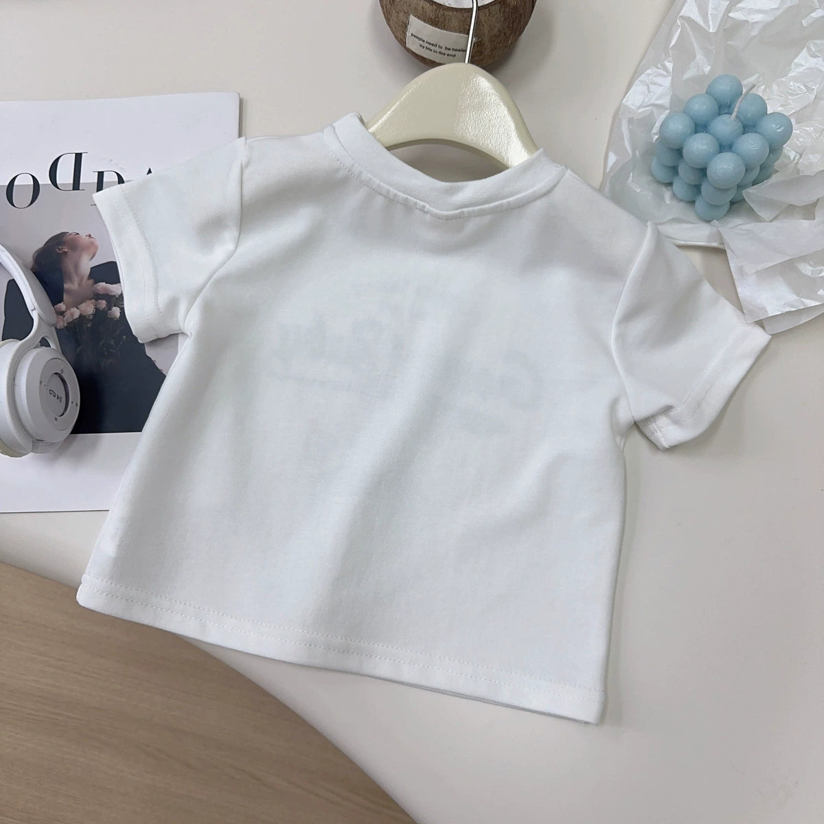 Girls' Teddy Bear and Checkered Outfit