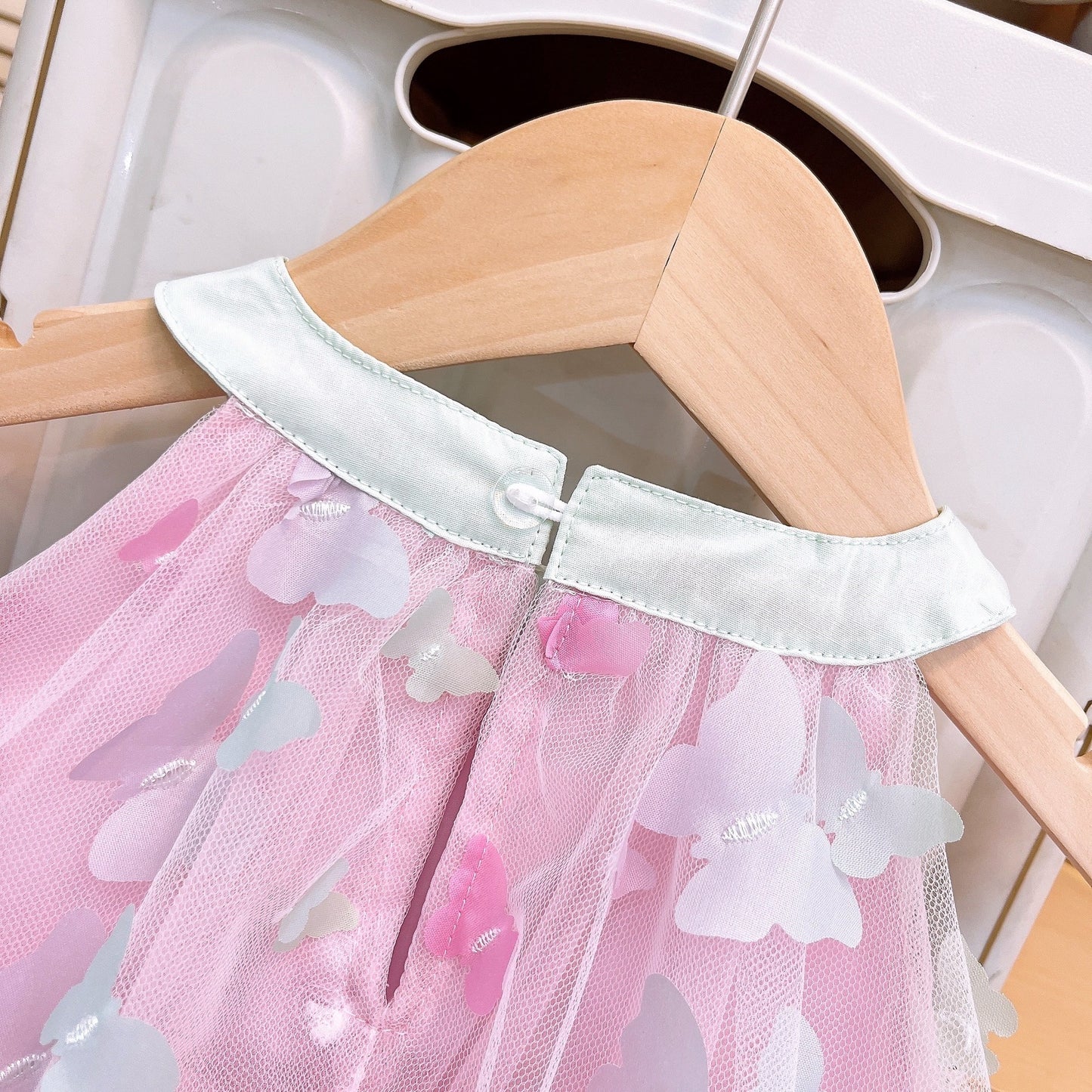 Children's Tulle Dress with Butterflies