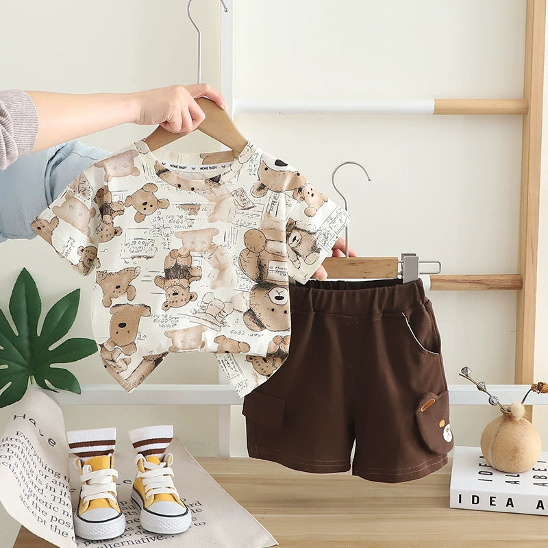 Boys' Teddy Bear Set