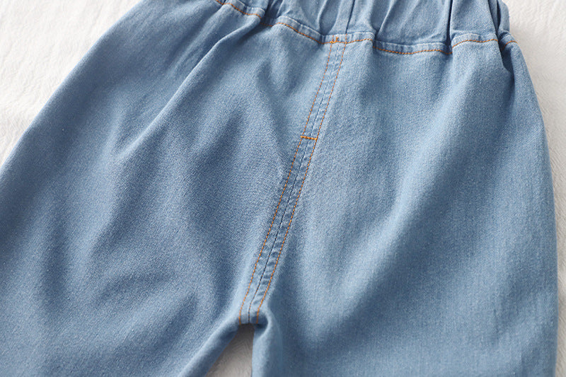 Children's Outfit with Puppy and Jeans