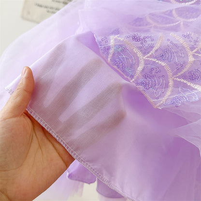 Sparkly Mermaid Dress for Girls