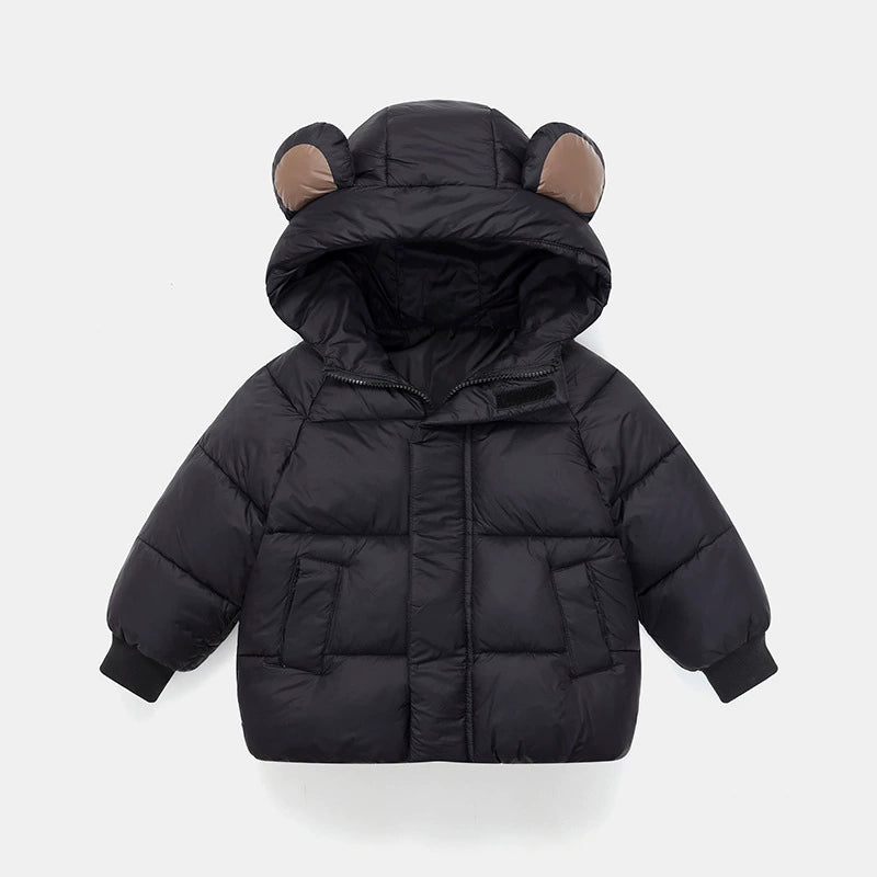 Children's Padded Jacket with Hood