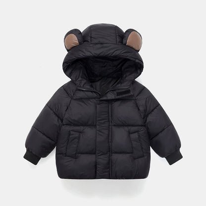 Children's Padded Jacket with Hood