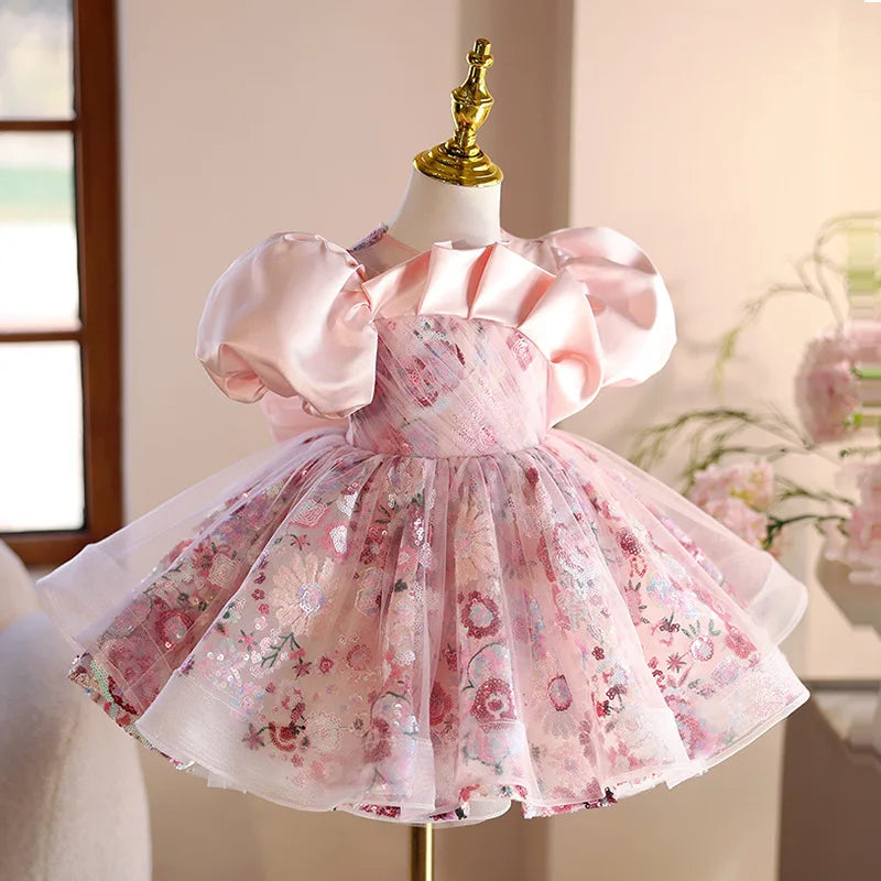 Princess Dress Children's Party Birthday Show Piano Performance Flower Girl