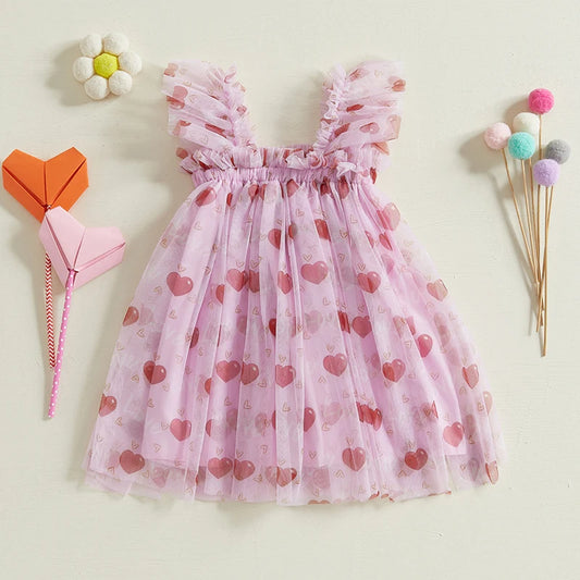 Vestido infantil Tulle Love 