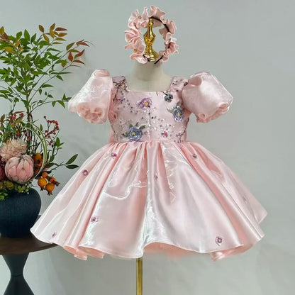 Flower Girl Dress Wedding Party Birthday Gown