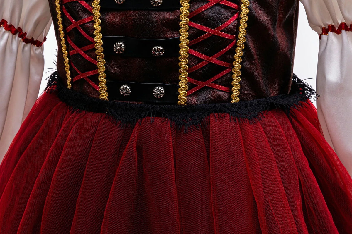 Halloween Girl Pirate Dress Children Princess Dress