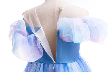 Vestido de Princesa Strass y Borboletinhas 