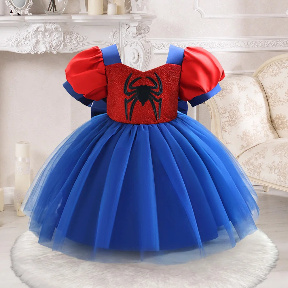 Girls Snow White Princess Dresses Kid Cosplay Gown Girl Halloween