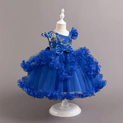 The New Net Yarn Birthday Cake Pengers Dress