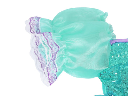 Vestido de fiesta de sirena con lentejuelas 