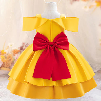 Girls Snow White Princess Dresses Kid Cosplay Gown Girl Halloween