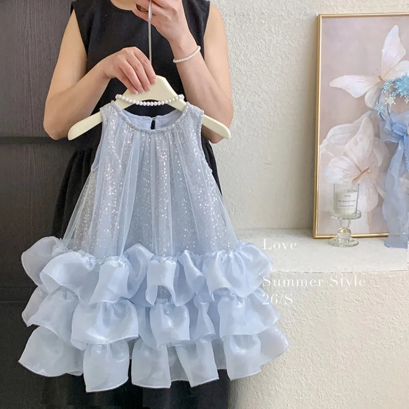 Beautiful Little Girls' Elegant Summer Dress