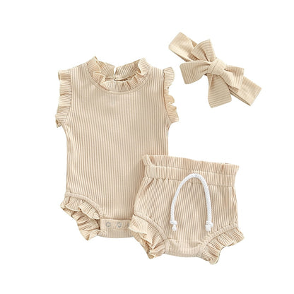 Conjunto básico infantil con diadema