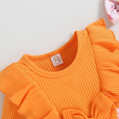 Body Vestido de calabaza para niños